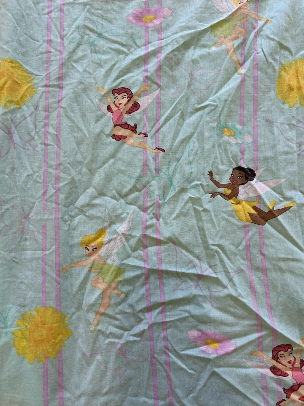 Y2K Disney Fairies Toddler Bedding Set